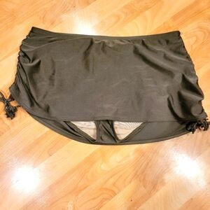 Cacique Olive Swim Skirt Size 18